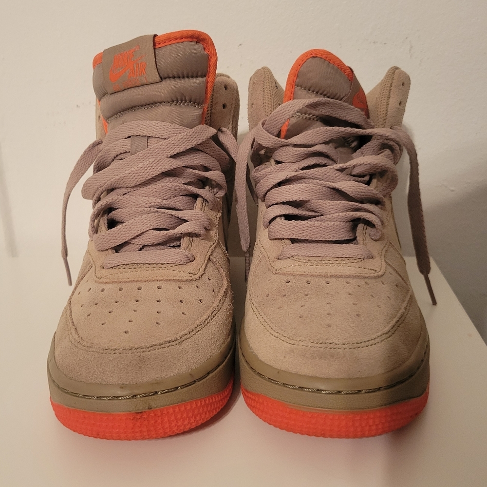 Nike Air Force 1 Hi GS 'Khaki' Sneakers Kid's
